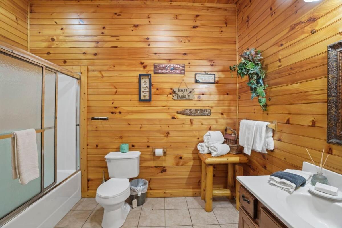 Stunning Mountain Cabin W Hot Tub Gatlinburg Zewnętrze zdjęcie
